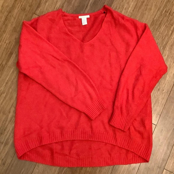 H&M Red Sweater - Picture 1 of 2